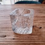 Nybro ice cube waxinelichthouder., Antiek en Kunst, Ophalen of Verzenden