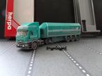 942 herpa iveco eurotech lannutti glas oplegger vervuild, Ophalen of Verzenden, Nieuw, Bus of Vrachtwagen, Herpa