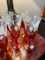 Retro champagne glazen, Antiek en Kunst, Antiek | Glas en Kristal, Ophalen