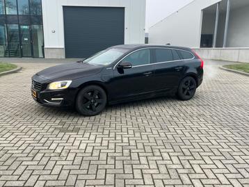 Volvo V60 D6 215pk Plug-in Hybrid 2014 Zwart beschikbaar voor biedingen