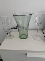 3 Vaazen €12, Huis en Inrichting, Woonaccessoires | Vazen, Overige kleuren, Ophalen of Verzenden, Minder dan 50 cm, Glas
