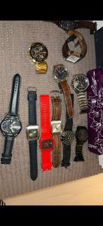 Diverse Diesel horloges, Ophalen of Verzenden, Zo goed als nieuw, Staal, Overige merken