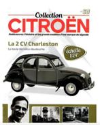 CITROEN 2CV Charleston GRIJS 1:24 Collection Citroen # 60, Verzenden, Nieuw, Auto, Overige merken