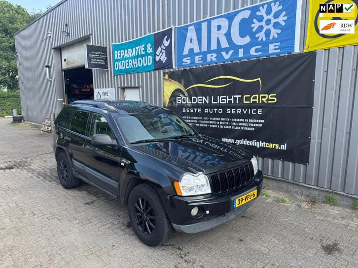 Jeep GRAND CHEROKEE 3.0 CRD AUT GRIJS KENTEKEN CAMERA 4x4, Auto's, Bestelauto's, Bedrijf, Te koop, 4x4, ABS, Achteruitrijcamera