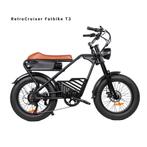 RetroCruiser Fatbike T3: 70km bereik! Ouxi nieuw model!, Nieuw, Overige merken, 50 km per accu of meer, 59 cm of meer