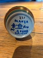 Vintage Gouda Holland Manga Vaasje, Ophalen of Verzenden