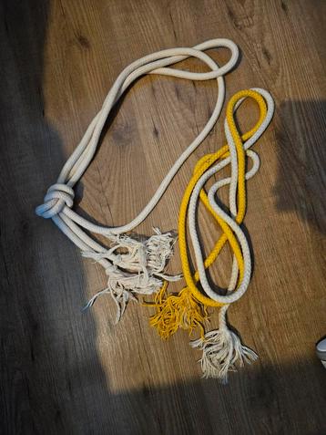 Capoeira Touw/Cordo - Wit & Wit Geel beschikbaar voor biedingen