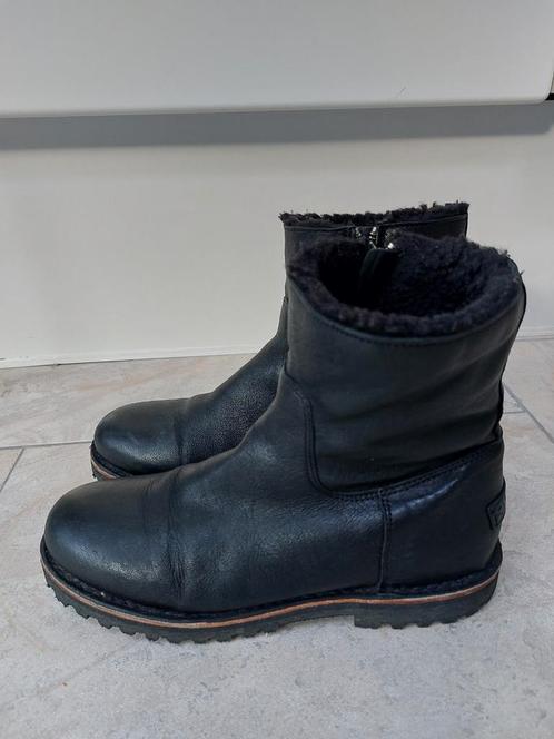 Zwarte gevoerde Shabbies laarzen in nieuwstaat 40, Kleding | Dames, Schoenen, Zo goed als nieuw, Lage of Enkellaarzen, Zwart, Ophalen