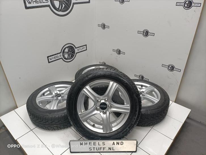 Oxxo lichtmetaal velgen 15"inch winterbanden 5x100 VW Polo, Auto-onderdelen, Banden en Velgen