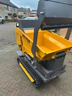 Rupsdumper zelf lader hoog kieper, Ophalen, Grondbewerking