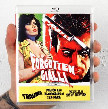 Forgotten Gialli 9 x Blu-ray Vinegar Syndrome Giallo boxsets beschikbaar voor biedingen