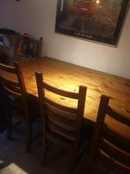 Eettafel met 6 stoelen, Huis en Inrichting, Tafels | Eettafels, Ophalen of Verzenden