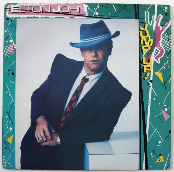 Elton John - Jump Up! LP – 1982, Cd's en Dvd's, Vinyl | Pop, Gebruikt, 1980 tot 2000, 12 inch, Ophalen
