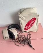 Vintage Musica Bassman 2-weg Koptelefoon met Originele Tas, Ophalen of Verzenden, Zo goed als nieuw, Overige merken