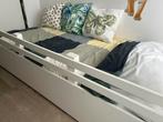 Houten bed kinderkamer wit gratis afhalen, Ophalen, Gebruikt, 180 cm of meer, 85 tot 100 cm