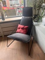 Comfortabele design stoelen twee stuks, Ophalen, Zwart, Zo goed als nieuw, Metaal