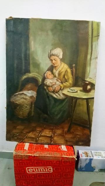Schilderij. H Nefkens beschikbaar voor biedingen