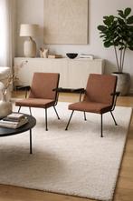 Vintage fauteuils Gispen door Martin Visser, Huis en Inrichting, Fauteuils, Ophalen, Gebruikt, Minder dan 75 cm, Vintage