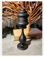 Zwarte Houten Hoedenstandaard Pop Beer hoedje petje 20 cm, Ophalen of Verzenden