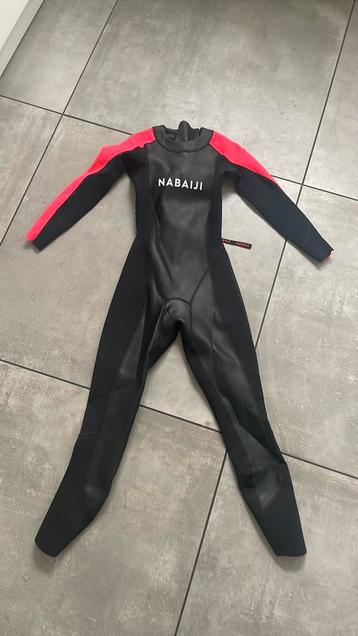 Wetsuit Nabaiji mt 38 1x gedragen beschikbaar voor biedingen