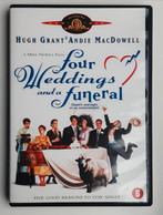 Four Weddings and a Funeral dvd (1993)(Hugh Grant), Cd's en Dvd's, Dvd's | Komedie, Ophalen of Verzenden, Romantische komedie