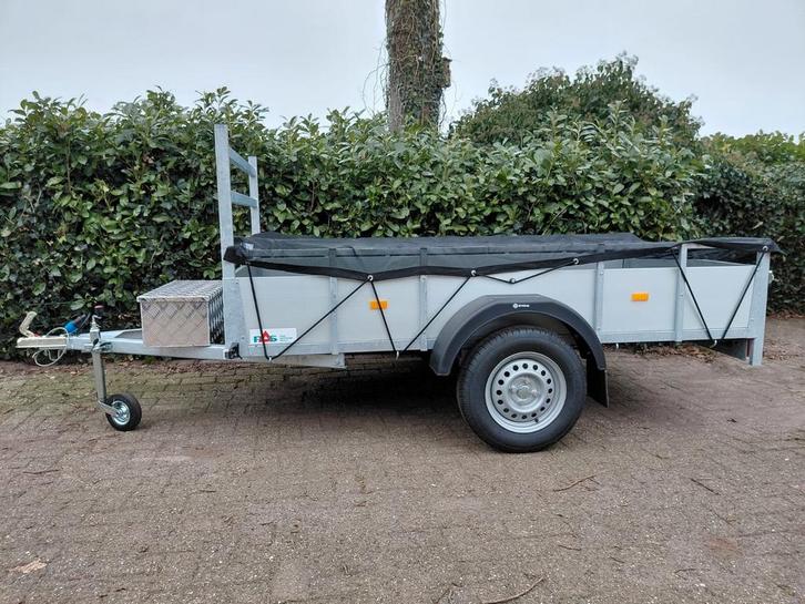 TE HUUR aanhanger tot 750kilo, Auto diversen, Aanhangers en Bagagewagens, Nieuw, Ophalen of Verzenden
