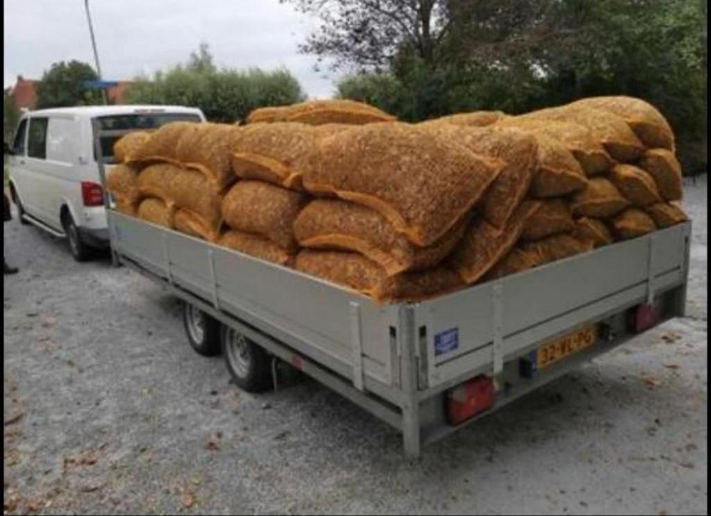 Houtsnippers douglas, Minder dan 3 m³, Ophalen of Verzenden