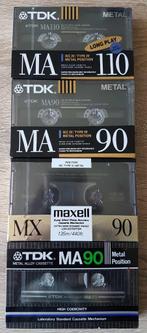 TDK Nieuw metal cassette bandjes, Overige genres, Nieuw in verpakking, Onbespeeld, Verzenden