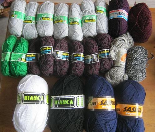 Hele mooie bollen wol van diverse merken, Hobby en Vrije tijd, Breien en Haken, Nieuw, Breien of Haken, Wol of Garen, Ophalen of Verzenden