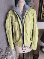 Mauritius nieuw leren lime jack jas  maat M, Ophalen of Verzenden, Nieuw, Groen