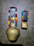 2 x authentieke messing koeienbellen koeienbel, Ophalen of Verzenden