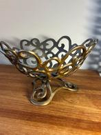 Vintage Filigraan Kom / Bonbonschaal, Overige materialen, Gebruikt, Schaal, Rond