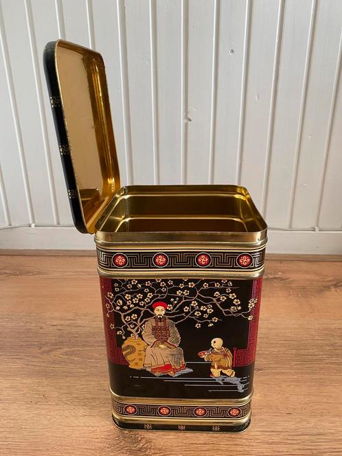 Vintage bewaarblik, Verzamelen, Blikken, Zo goed als nieuw, Overige merken, Ophalen of Verzenden