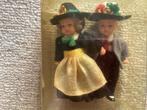 Klederdracht popjes Tirol // hoog 9 cm celluloid, Verzamelen, Ophalen of Verzenden, Zo goed als nieuw
