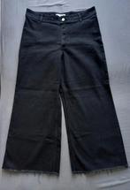 MANGO wide leg - Catherine (44), Kleding | Dames, Mango, Zwart, Ophalen of Verzenden, Zo goed als nieuw