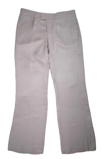 NIEUWE STILLS viscose-linnen broek, pantalon, grijs, Mt. 42