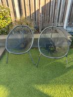 Loungestoelen voor buiten in de tuin, Tuin en Terras, Ophalen, Zo goed als nieuw, Kunststof