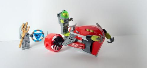 LEGO Atlantis 8057: Slag bij het scheepswrak +  2 figuren., Kinderen en Baby's, Speelgoed | Duplo en Lego, Gebruikt, Lego, Ophalen of Verzenden