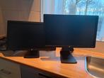 2 monitors HP  23 inch, 60 Hz of minder, IPS, Zo goed als nieuw, Phillips
