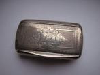 snuif of tabaksdoos, Antiek en Kunst, Verzenden, Zilver