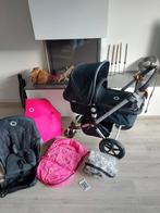 Complete Bugaboo combinatie kinderwagen buggy zeer volledig, Bugaboo, Combiwagen, Verstelbare duwstang, Zo goed als nieuw