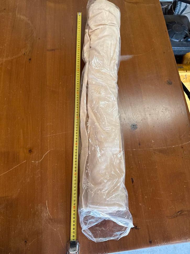 Nieuwe beige canvas hangmat, Tuin en Terras, Hangmatten, Nieuw, Ophalen of Verzenden