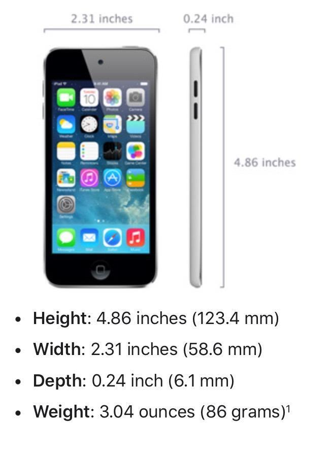 iPod Touch - model A1509 - 16 GB, Audio, Tv en Foto, Mp3-spelers | Apple iPod, Gebruikt, Touch, 10 tot 20 GB, Zilver, Met radio