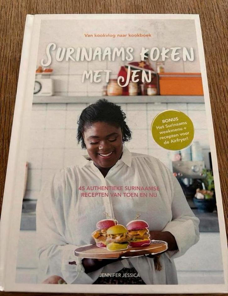 Surinaams Koken met Jen - Kookboek, Boeken, Kookboeken, Nieuw, Voorgerechten en Soepen, Overige gebieden, Gezond koken, Ophalen of Verzenden