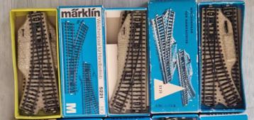 MARKLIN 3 PAAR HANDWISSELS IN OV beschikbaar voor biedingen