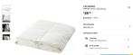 Ikea dekbed 200x200 + 2 kussens 60x70 - zo goed als nieuw, Ophalen, Wit, Tweepersoons, Deken of Dekbed