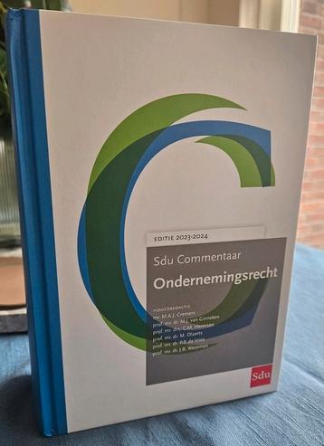 NIEUW! SDU COMMENTAAR ONDERNEMINGSRECHT 2024 beschikbaar voor biedingen