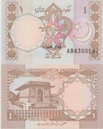 PAKISTAN 1983 1 rupee #27l UNC, Postzegels en Munten, Bankbiljetten | Azië, Centraal-Azië, Verzenden