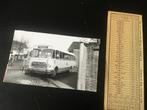 ALAD WIJK AALBURG DAF BUS FOTO MET KAARTJE, Verzamelen, Spoorwegen en Tramwegen, Verzenden, Gebruikt, Bus of Metro, Overige typen