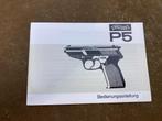 Viertalig Instructieboekje handleiding Walther P5, Verzamelen, Militaria | Algemeen, Ophalen, Landmacht, Nederland, Boek of Tijdschrift